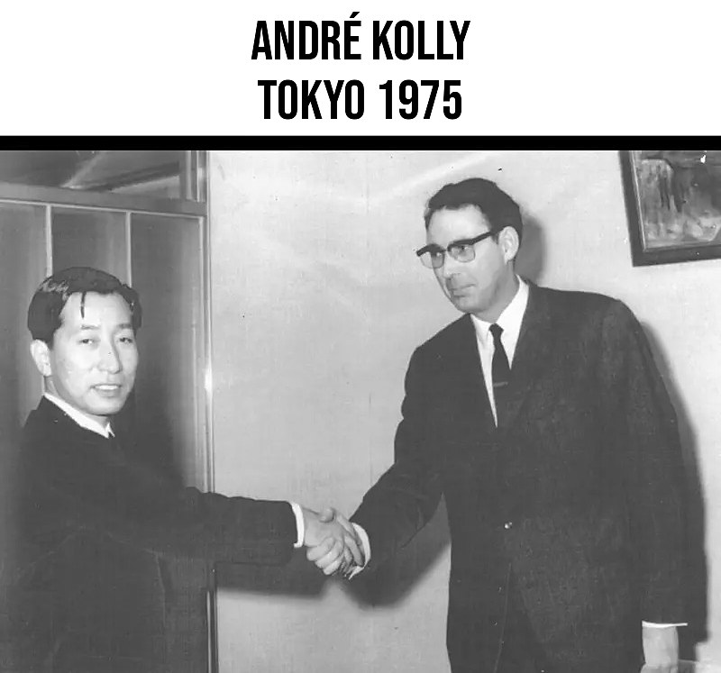 André Kolly in Tokyo in 1975