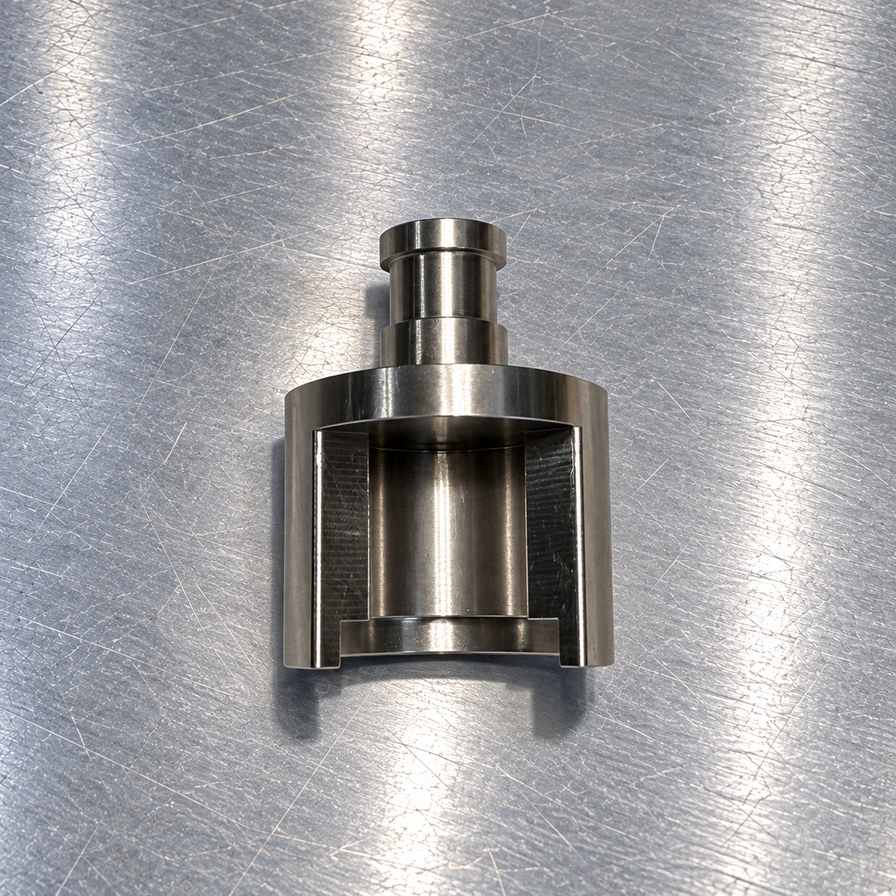Turned and milled part